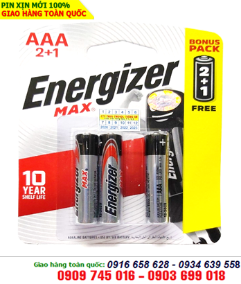 Pin AAA Energizer E92-BP3 (B2C1) Max Power Seal Technology Alkaline 1.5V